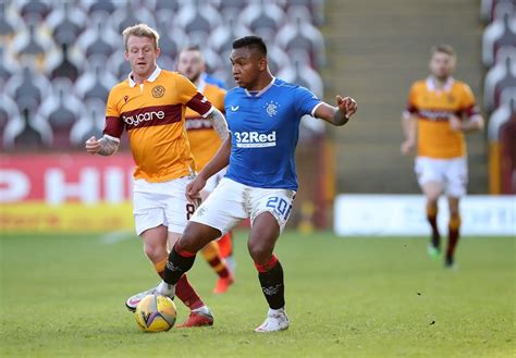 Motherwell Vs Rangers In Pictures Daily Record