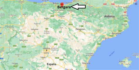 Dónde está Bergara en España Dónde queda Bergara Dónde está la ciudad