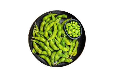 Premium Photo Japanese Raw Edamame Beans Fresh Soy Beans Ready For