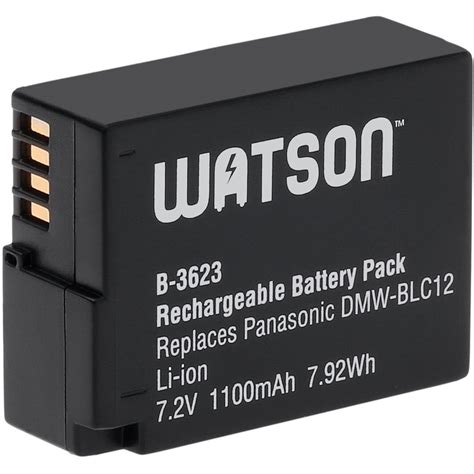 Watson Dmw Blc Lithium Ion Battery Pack V Mah B