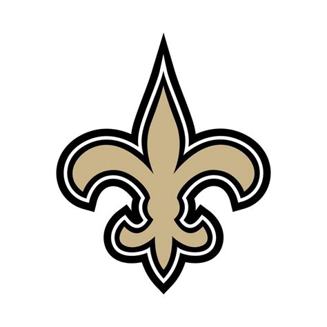 New Orleans Saints logo on transparent background 15863742 Vector Art ...