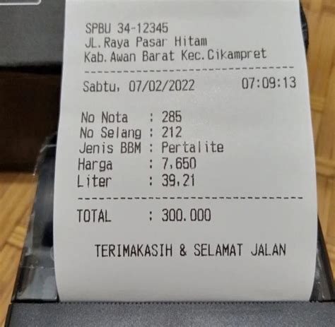 Printer Pencetak Struk SBPU Hanya Aplikasi Lazada Indonesia