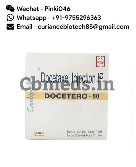 Docetero Docetaxel Mg Injection At Rs Vial Generic Anti