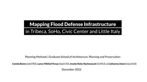 Mapping Flood Defense Infrastructure by Catharina Kartika Utami - Issuu