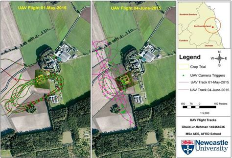 UAV flight tracks and camera triggers. Logs taken onboard UAV GPS ...