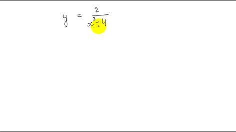 ⏩solvedsketch The Graph Of Each Rational Function Y2x2 4 Numerade