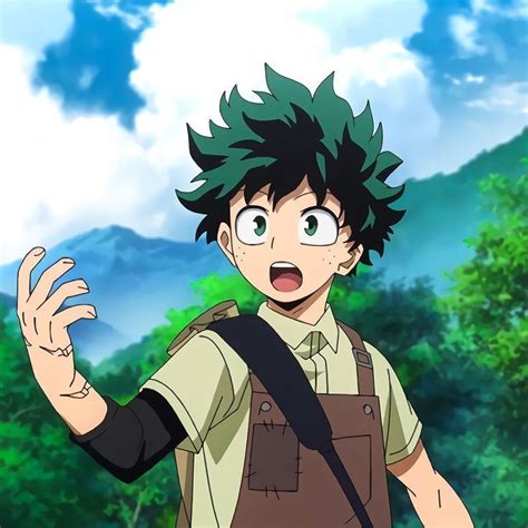 Izuku Midoriya Icon Hero World My Hero Academia Episodes Anime