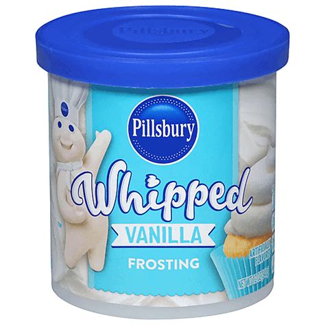 Pillsbury Frosting Vanilla Whipped Oz Buehler S