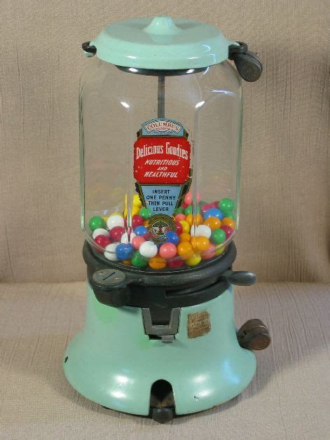 1000 Images About Antique Gumball Machine On Pinterest Coins