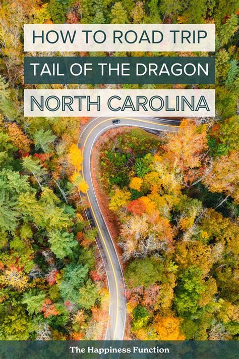 Aerial View Of The Tail Of The Dragon Road In North Carolina During The