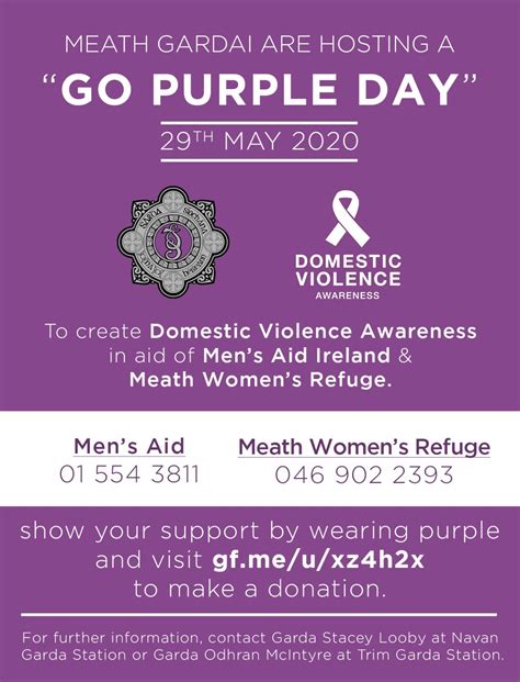 Domestic Violence Awareness Day 29th May - Family Support Meath ...