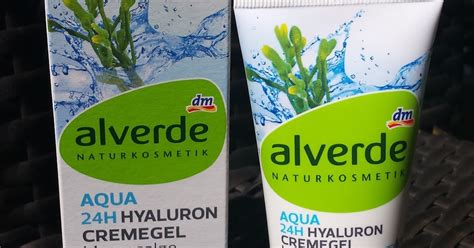 Mademoiselle S Blog Review Alverde Aqua 24h Hyaluron Cremegel Meeresalge