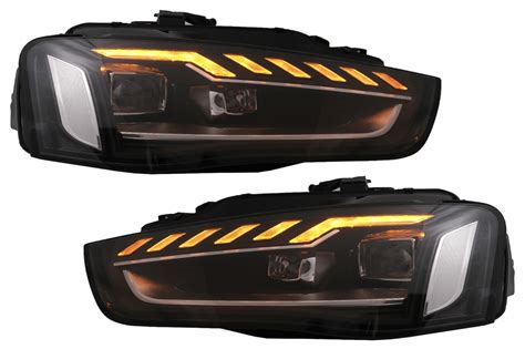 Led Drl Headlights Suitable For Audi A B Facelift