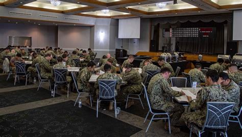 Dvids Images Cfas Sailors Take E Navy Wide Advancement Exam