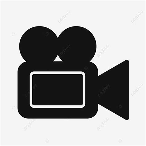 Video Silhouette Vector PNG, Video Vector Icon, Video Icons, Video Icon ...