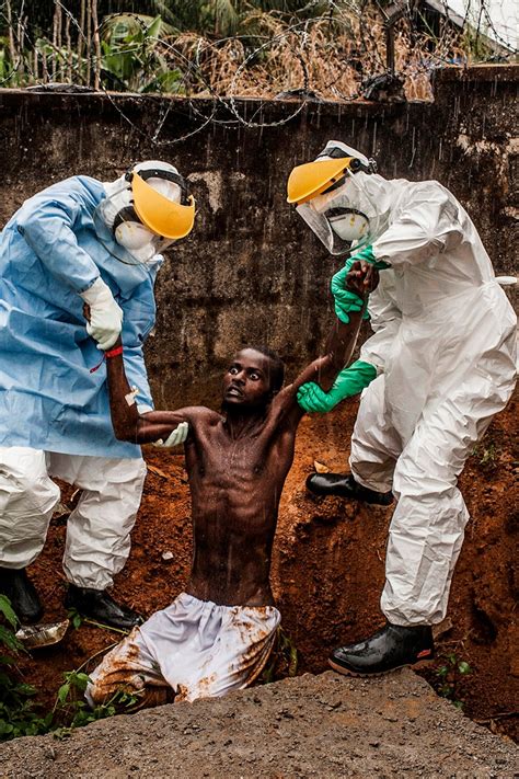 Illustration Angry Red Blood Drop Character Holding A Stop Ebola Clip