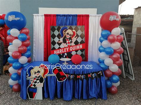 Decoraci N Harley Quinn Decoraci N De Fiestas Infantiles Decoraci N