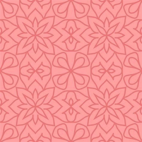 Patr N Ornamental Floral Geom Trico Transparente Vector Premium