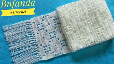 Bufandachalina Tejido A Crochettutorial Paso A Pasopuntos Muy