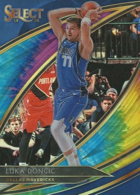 Luka Doncic 2019 Select 281 Courtside Tie Dye 25 Price Guide Sports