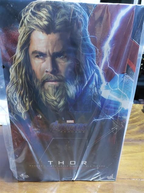 Hot Toys MMS557 1 6 Scale Avengers Endgame Thor Action Figure Hobbies