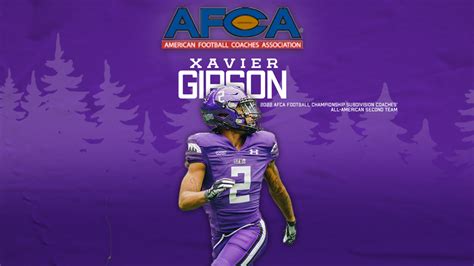 Xavier Gipson Named to 2022 AFCA Football Championship Subdivision ...