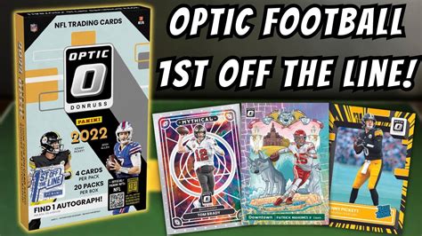 EARLY FIRST LOOK 2022 Panini Optic Football Hobby FOTL Box Opening