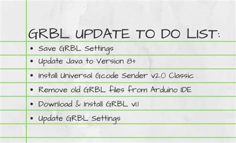 Grbl Update A Simple Step By Step How To Guide