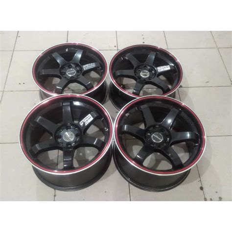 Jual Velg Mobil Bekas Hsr Tokyo Ring X Hole X X Et