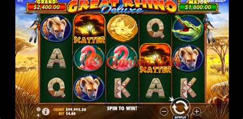 Great Rhino Deluxe Slot From Pragmatic Play Free Play Demo