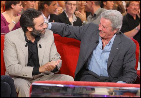 Photo Anthony Delon et son père Alain Delon Enregistrement de l