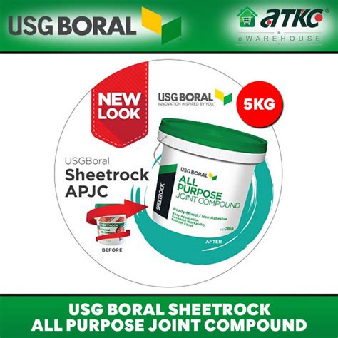 Usg Boral Sheetrock All Purpose Joint Compound Ready Mixed Non Asbestos