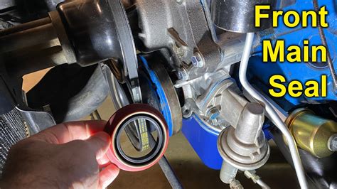 How To Replace The Front Main Seal Youtube