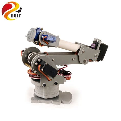 Original DOIT 6 DoF Robotic Arm Model Motor Servo CNC All Metal Robot