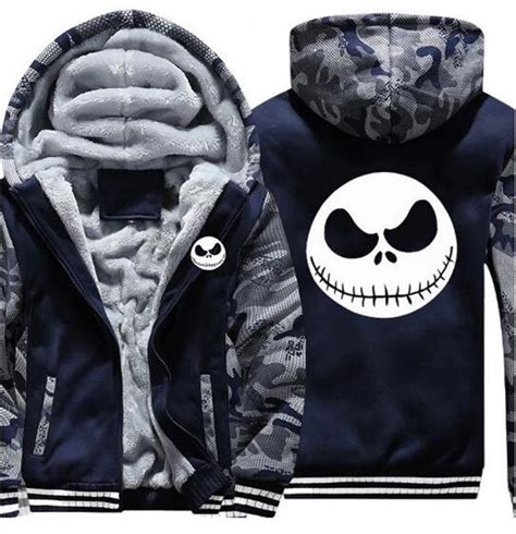 Nightmare Before Christmas Zipper Hoodies - Anime Hoodie Shop