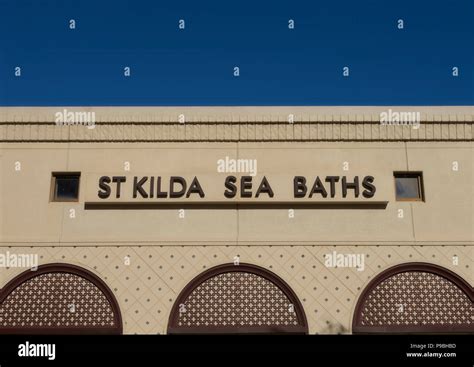 St Kilda Sea Baths Stock Photo Alamy