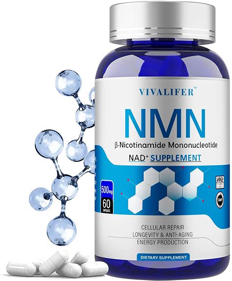 Vivalifer Nmn Supplement Mg Powerful Nicotinamide Mononucleotide