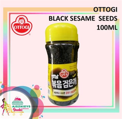 OTTOGI BLACK SESAME SEEDS 120g Lazada PH