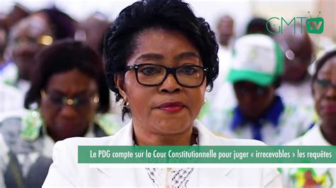 Reportage Gabon Le Pdg Compte Sur La Cour Constitutionnelle Pour