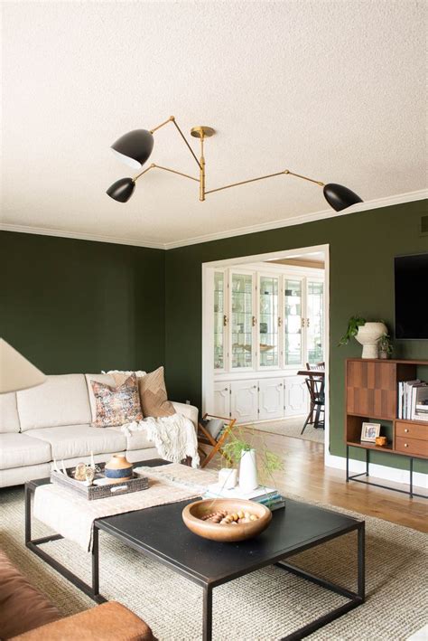 Forest Green Accent Wall Ideasrate