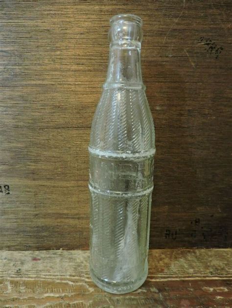 Old Vintage 1951 9oz Glass Nehi Duraglas Soda Bottle Made By Owens Illinois Usa