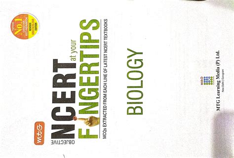 Buy Mtg Ncert At Your Fingertips Biology Class Bookflow