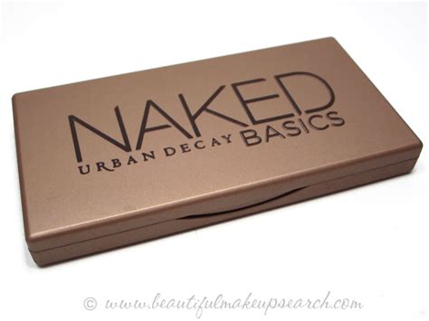 Urban Decay NAKED Basics Palette Beautiful Makeup Search