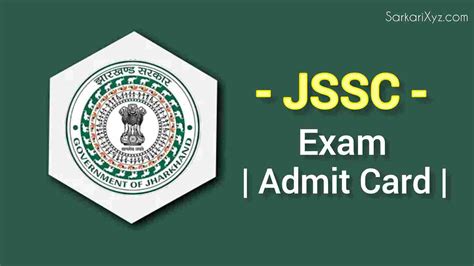 Jssc Cgl Admit Card New Exam Date And Shifts