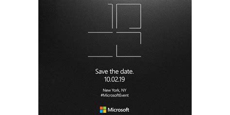 Microsoft Schedules Surface Event For October In New York Gizmochina