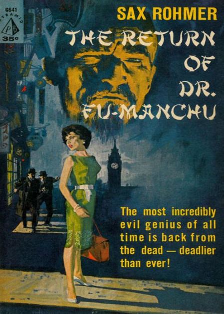 The Return Of Dr Fu Manchu A Mystery Detective Pulp Classic By Sax