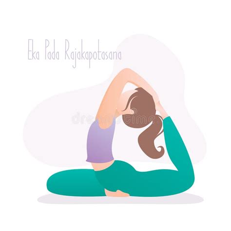 Kapotasana Vector Stock Illustrations 80 Kapotasana Vector Stock