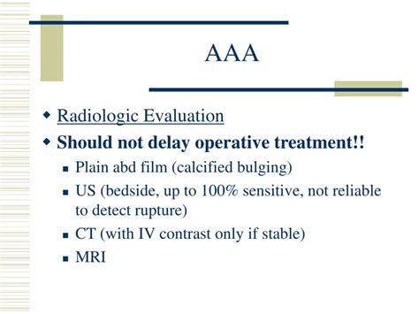 Ppt Aortic Dissection And Aneurysms Powerpoint Presentation Free Download Id 154719