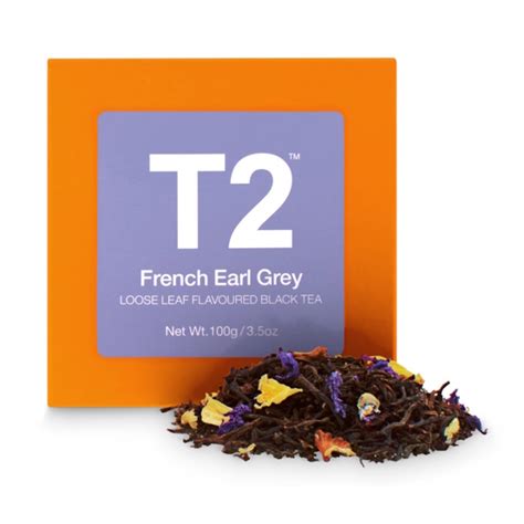 T2 French Earl Grey Loose Leaf Cube 100g Choice Pharmacy