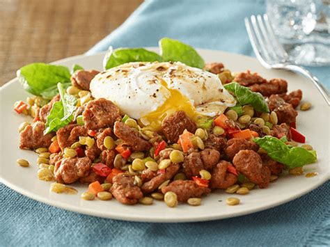 Spinach And Lentil Chorizo Salad Burke Corporation